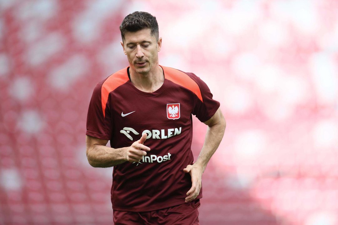 El juagdor polaco, Robert Lewandowski. EFE/EPA/Leszek Szymanski