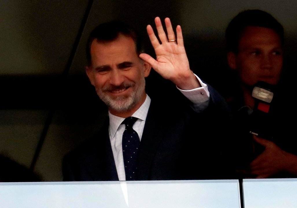 Felipe VI presenciará el partido de España contra Italia correspondiente a la segunda jornada de la fase de grupos en foto de archivo de SERGEI CHIRIKOV. EFE/EPA/