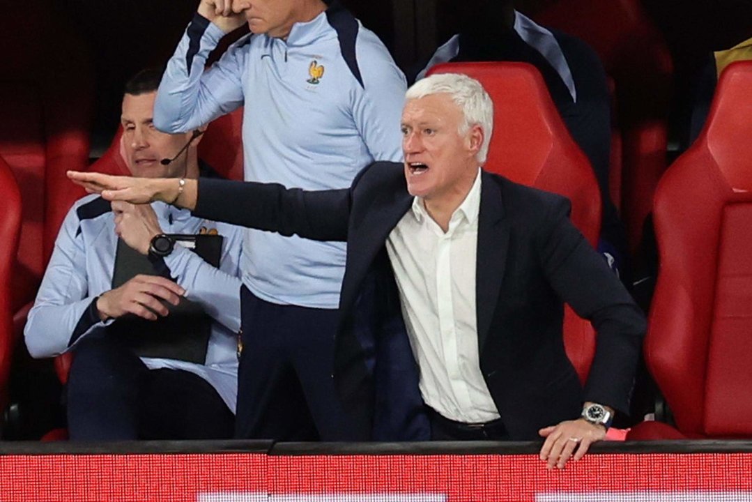 Didier Deschamps, el seleccionador de Francia. EFE/EPA/MOHAMED MESSARA