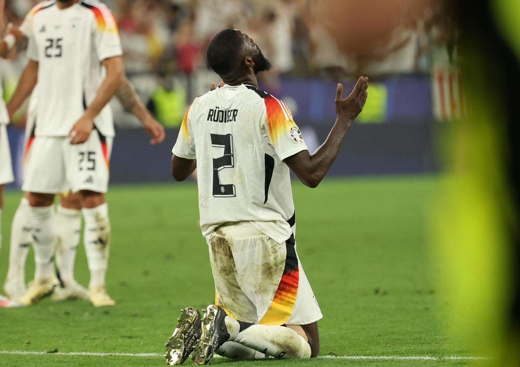 Antonio Rüdiger, defensa de la selección de Alemania. EFE/EPA/FRIEDEMANN VOGEL