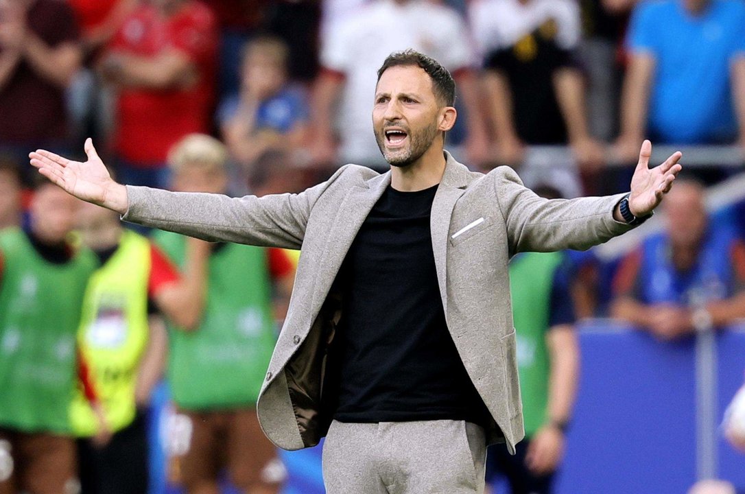 Domenico Tedesco, seleccionador de Bélgica. EFE/EPA/RONALD WITTEK