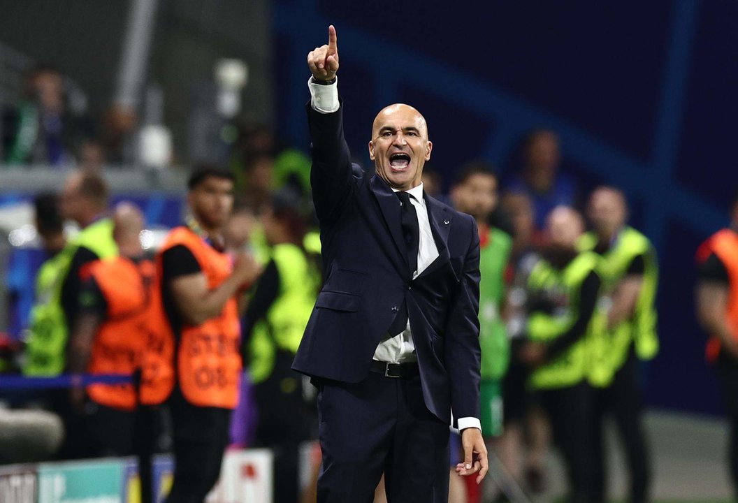 El seleccionador de Portugal, el español Roberto Martínez en la UEFA EURO 2024. EFE/EPA/ANNA SZILAGYI