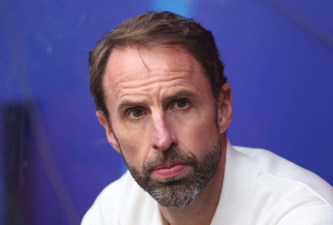 El seleccionador de Inglaterra, Gareth Southgate, durante un partido de la Eurocopa 2024. EFE/EPA/FRIEDEMANN VOGEL