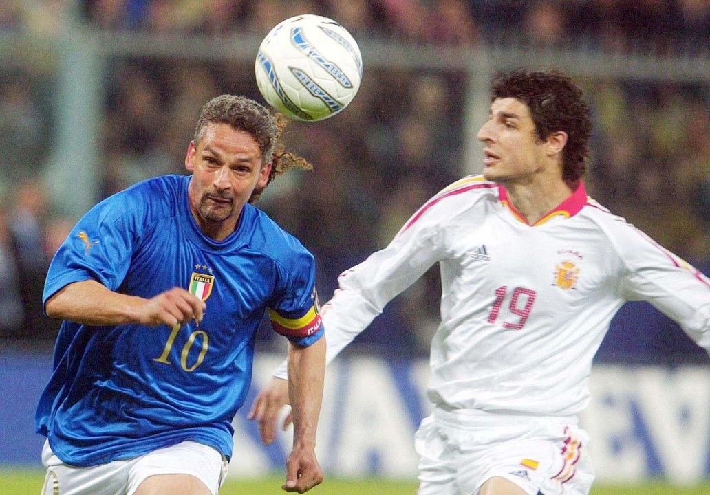 Fotografía de archivo de Roberto Baggio (i.). EPA/ZENNARO